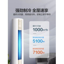华凌空调立式柜机家用大2匹冷暖两用一级节能变频圆柱柜式客厅